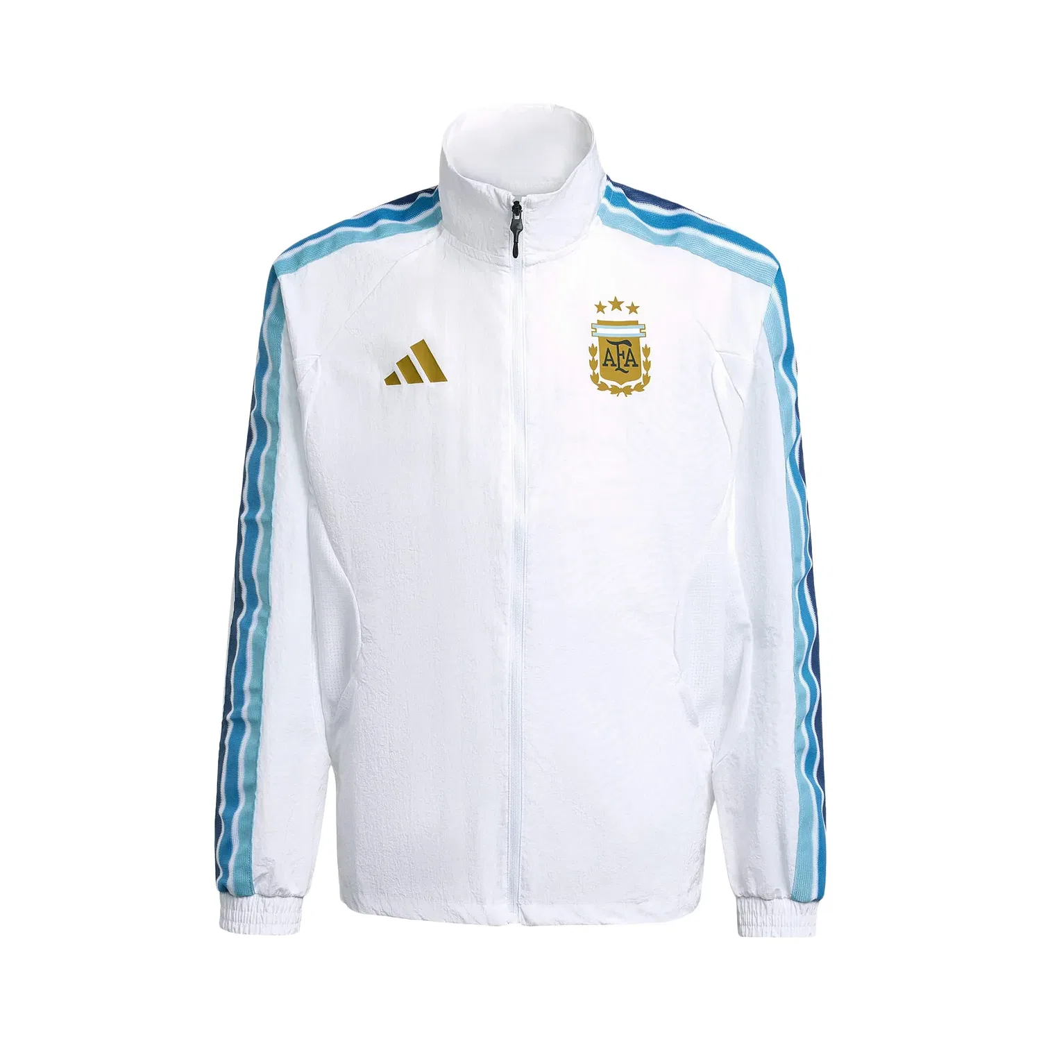 Домашняя куртка Adidas сборной Аргентины Anthem, белый