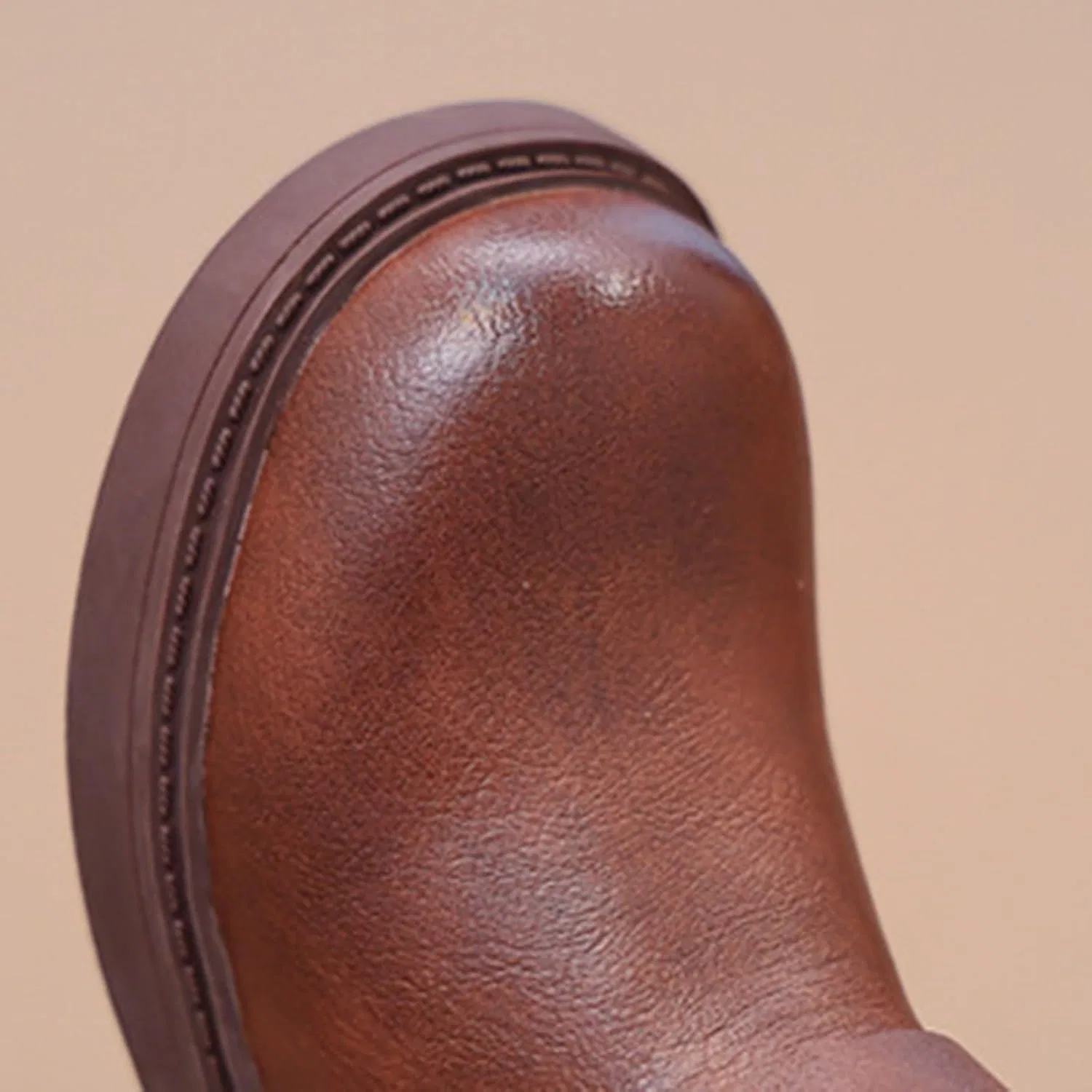 Детские сапоги для девочек с принтом Western Mid Calf Cowgirl Boots, Brown — фото 2
