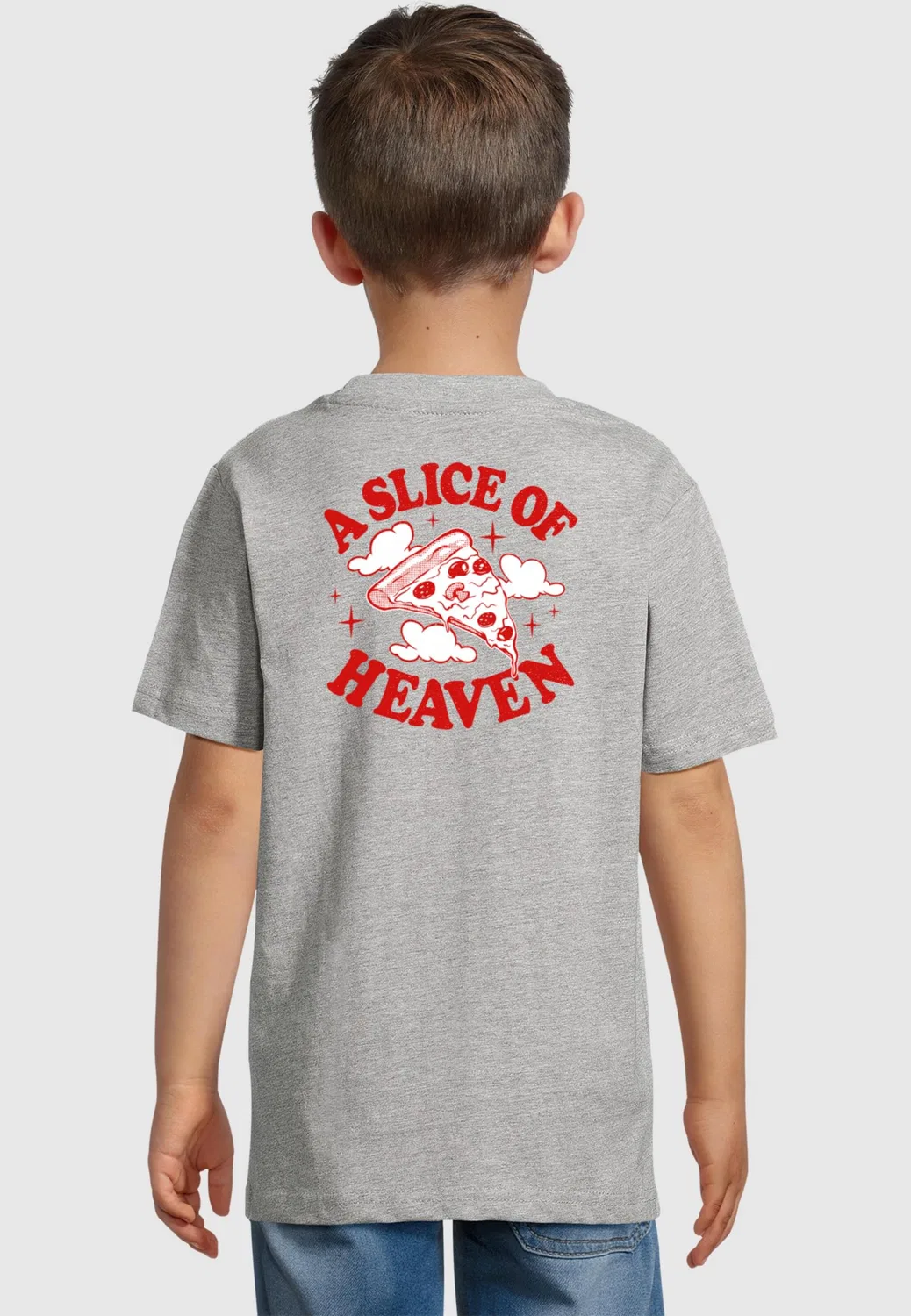 Футболка Mister Tee Shirt Slice Of Heaven, серый — фото 3
