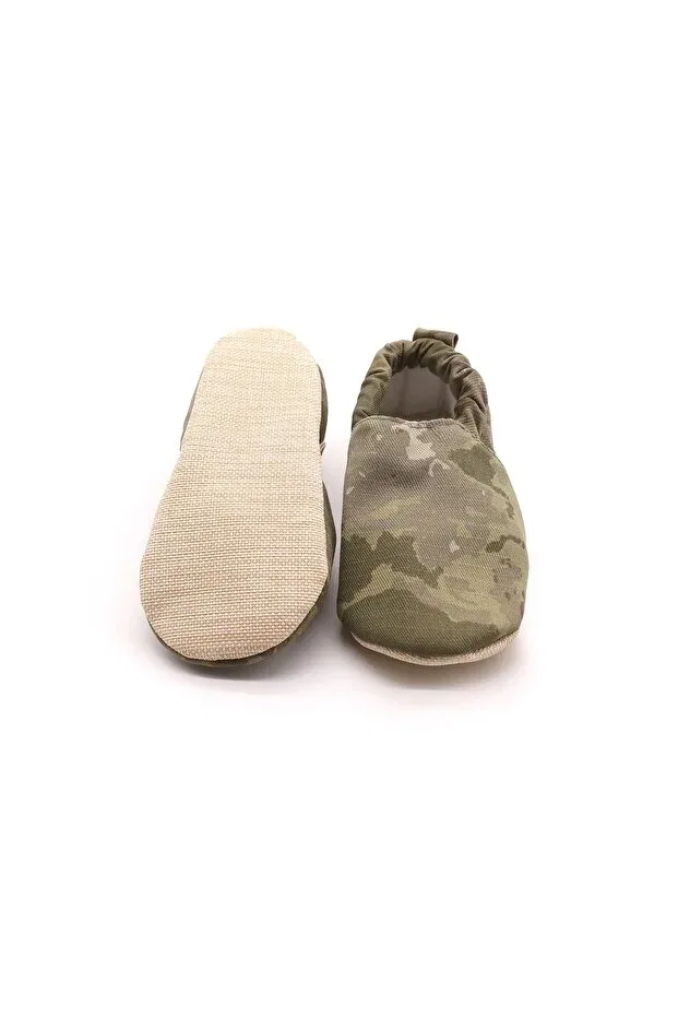 Детские пинетки для новорожденных хлопковые Militer Tundra Cotton Non-Slip First Step Baby Booties Morgedan, Light Green — фото 2
