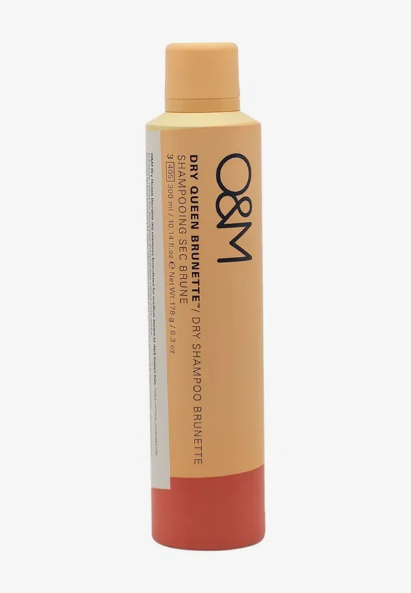 Сухой шампунь 300 мл Om Styling Dry Queen Brunette, O&M, Brown