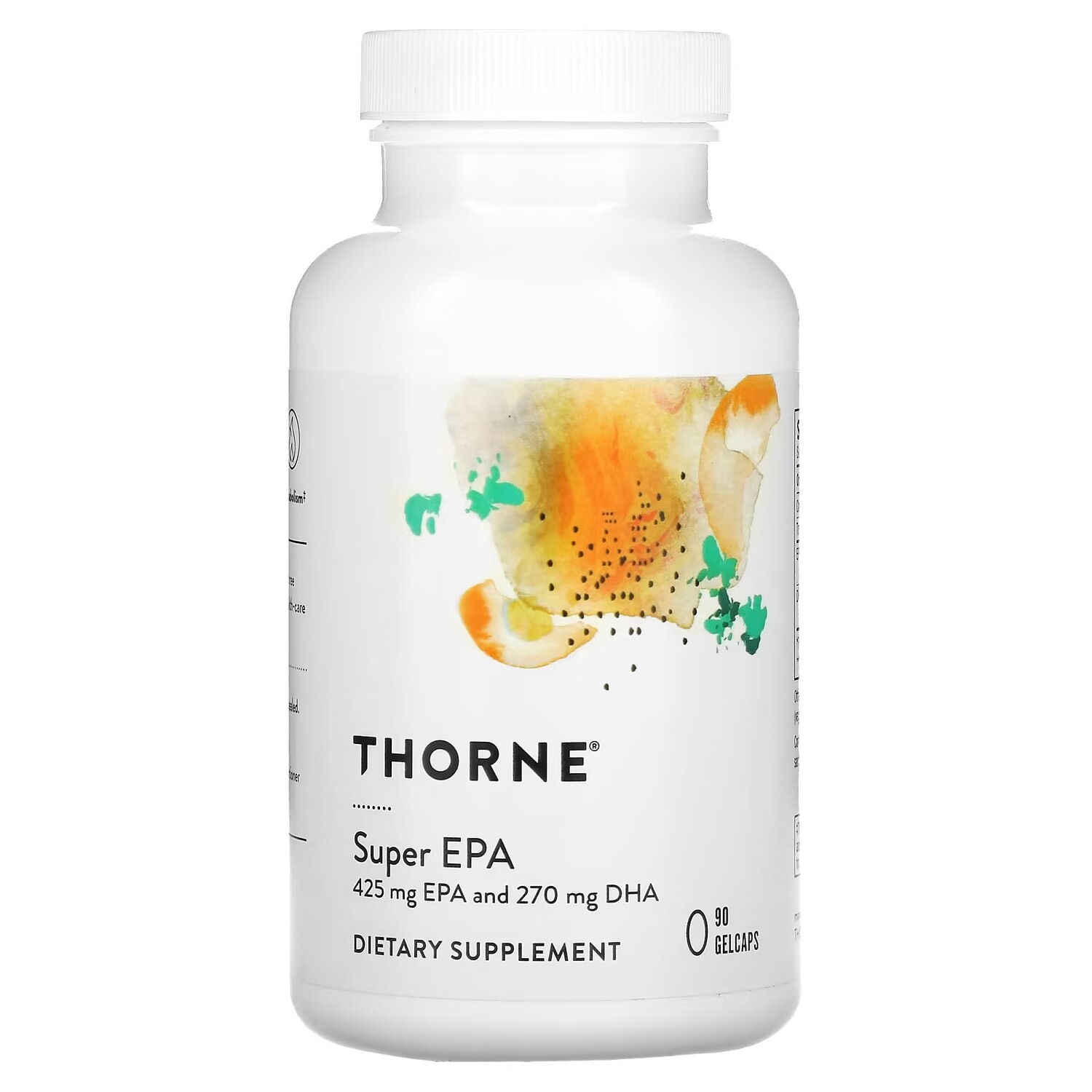 

Thorne Research Супер ЭПК ЭПК и ДГК, 90 желатиновых капсул