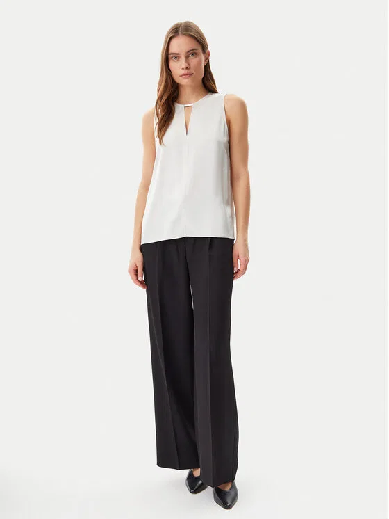 Топ regular fit Calvin Klein, серый — фото 2