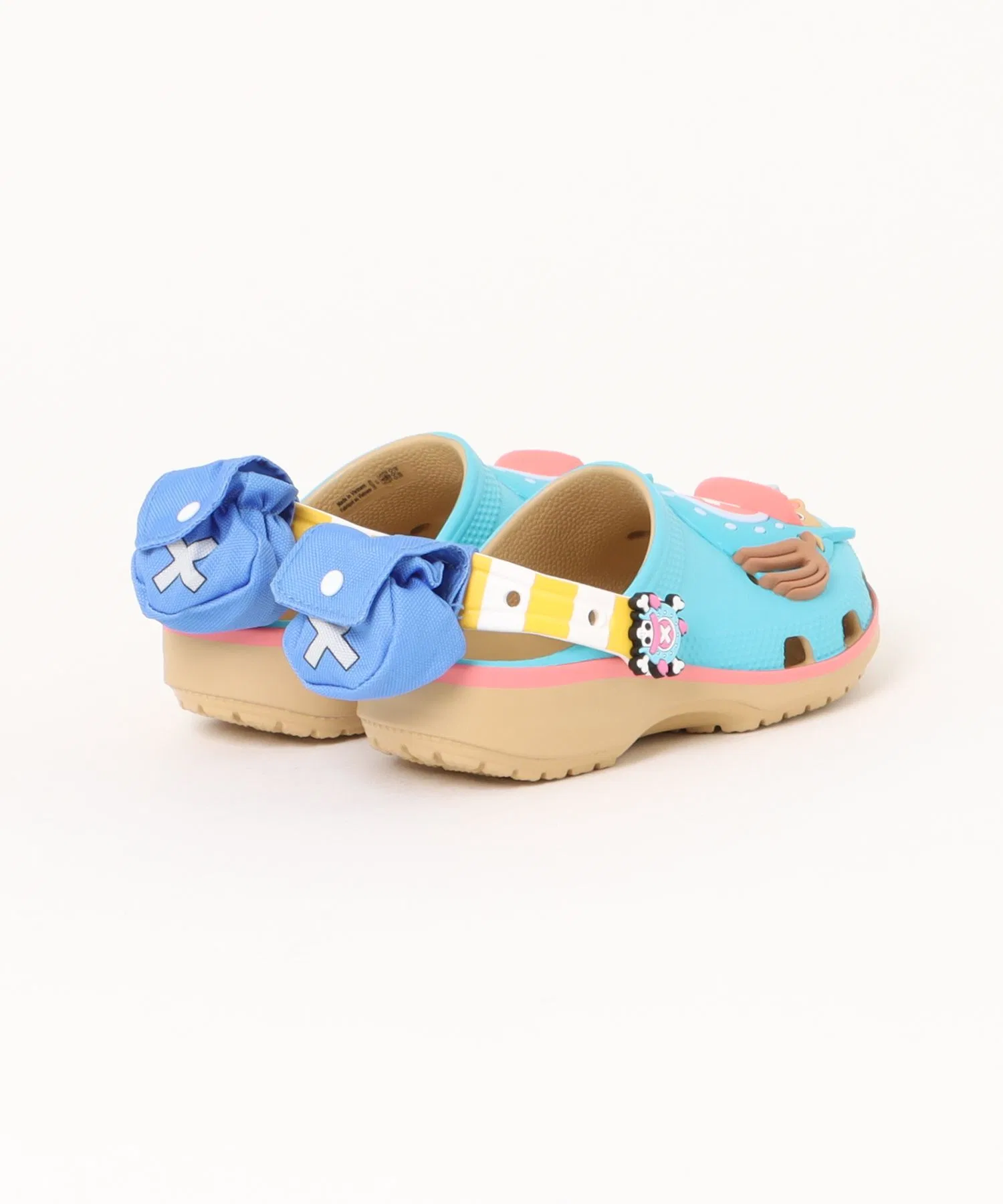Детские сандалии Crocs ONE PIECE CHOPPER CLSCLG K мультиколор — фото 2