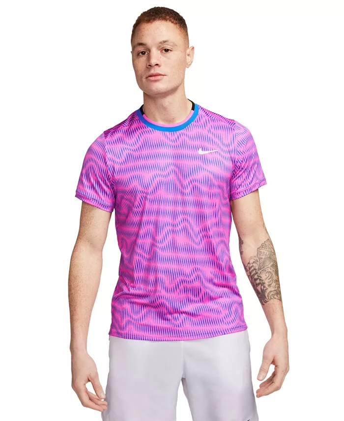 

Мужская теннисная футболка Court Advantage Dri-FIT Nike, розовый