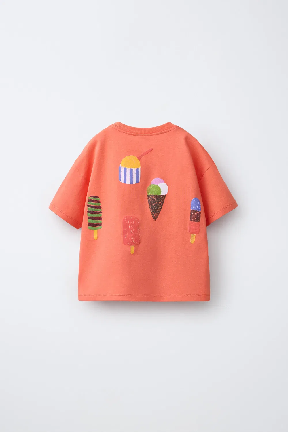 ФУТБОЛКА ISABELLE VANDEPLASSCHE МОРОЖЕНОЕ ZARA, Orange — фото 2
