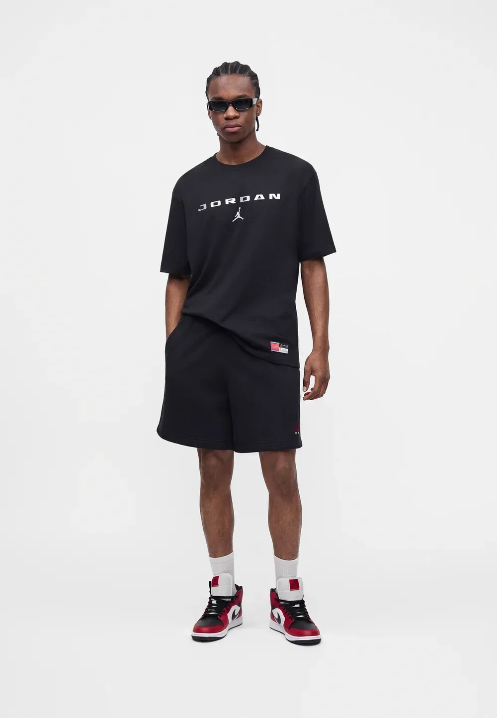 Футболка с принтом Jordan, Black — фото 2