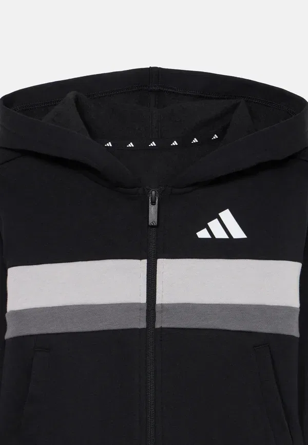 Детский спортивный костюм Adidas Performance, белый/черный/серый — фото 4