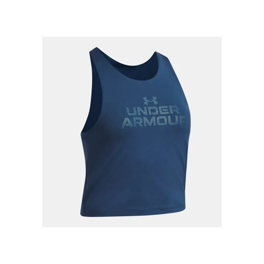 Детский спортивный топ с принтом Motion Branded Under Armour, Синий — фото 3