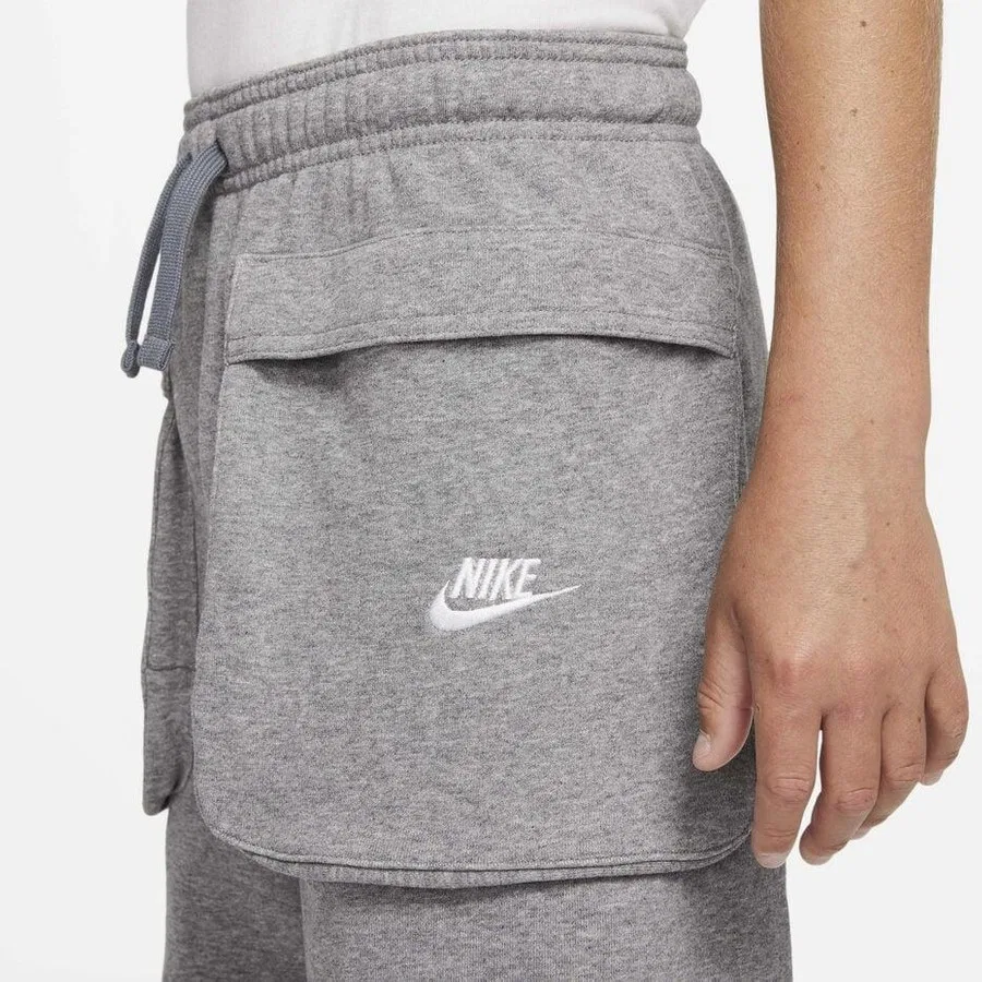 Шорты карго с поясом Nike Sportswear Club, Серый — фото 3
