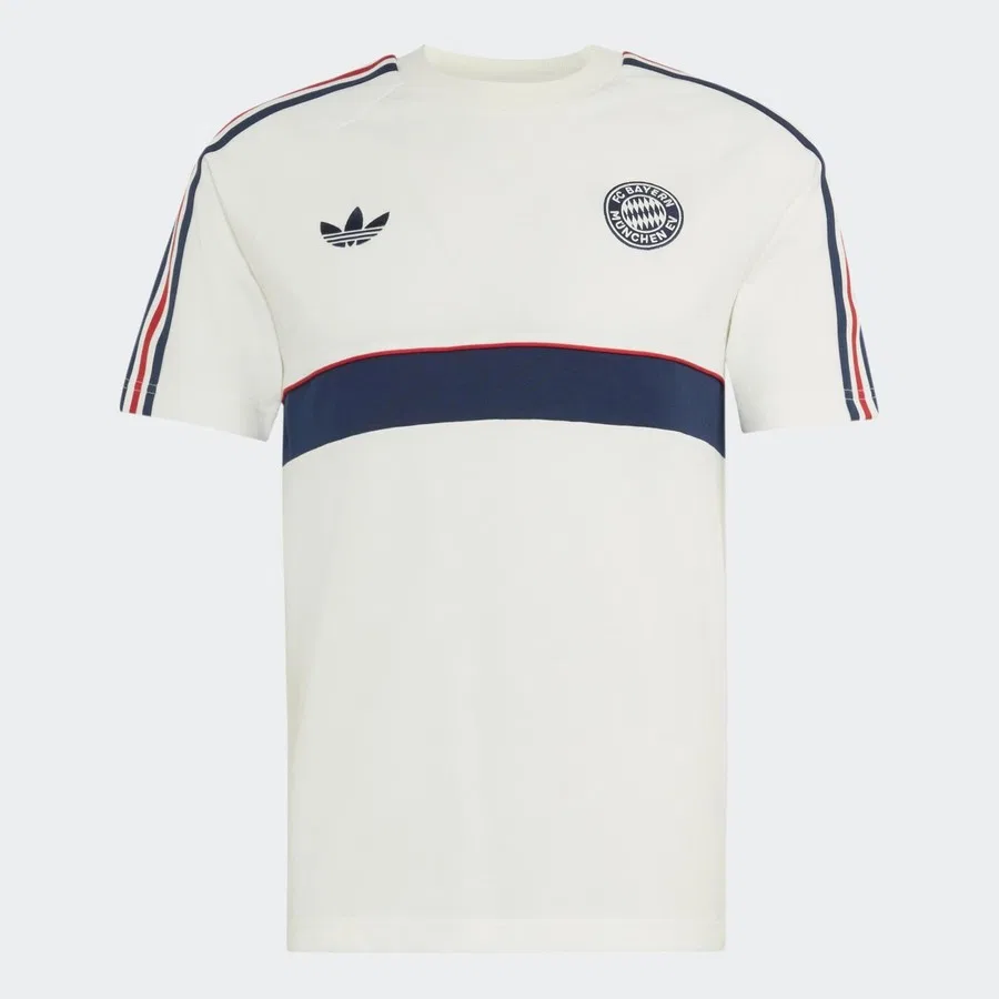 Футболка спортивная с длинным рукавом FC Bayern Münih OG adidas, Белый