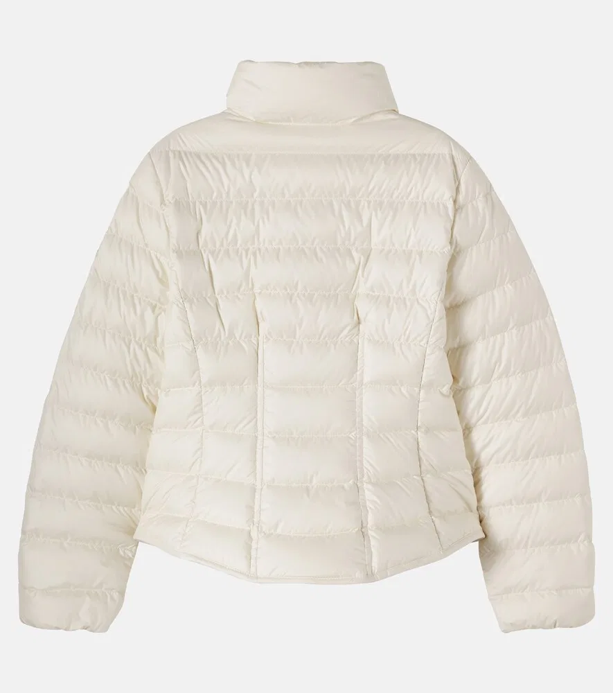 Пуховая куртка Kaia Moncler Enfant, белый — фото 3