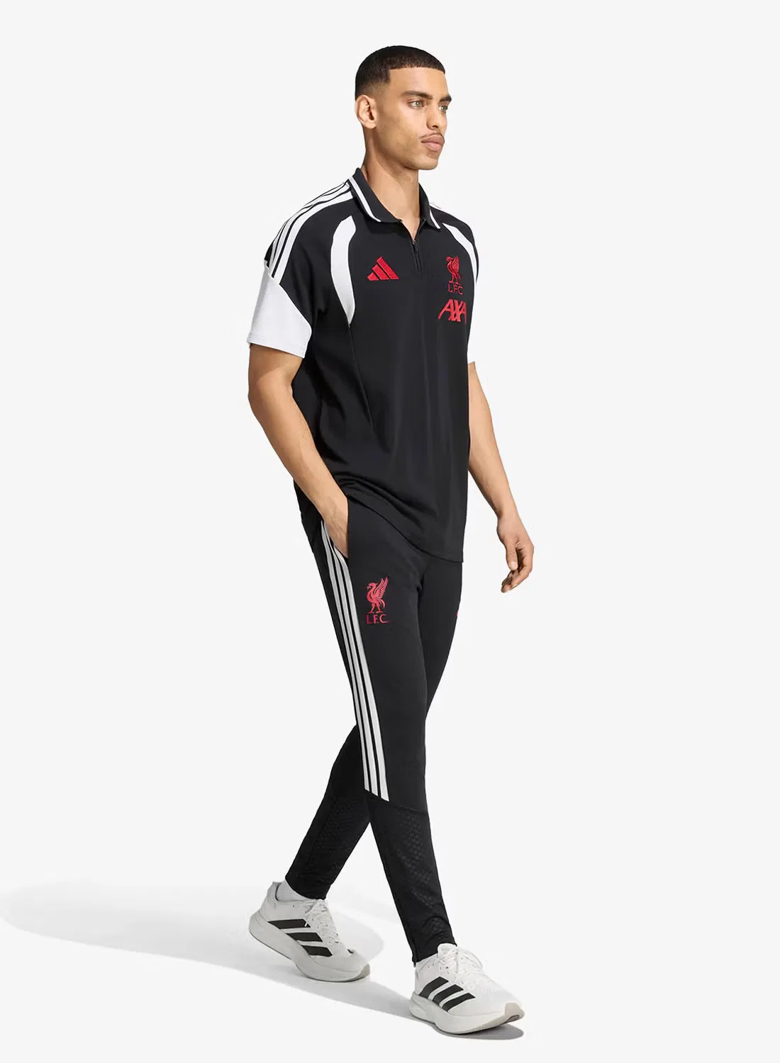 Поло с потайной застежкой Liverpool FC Adidas, поло — фото 3