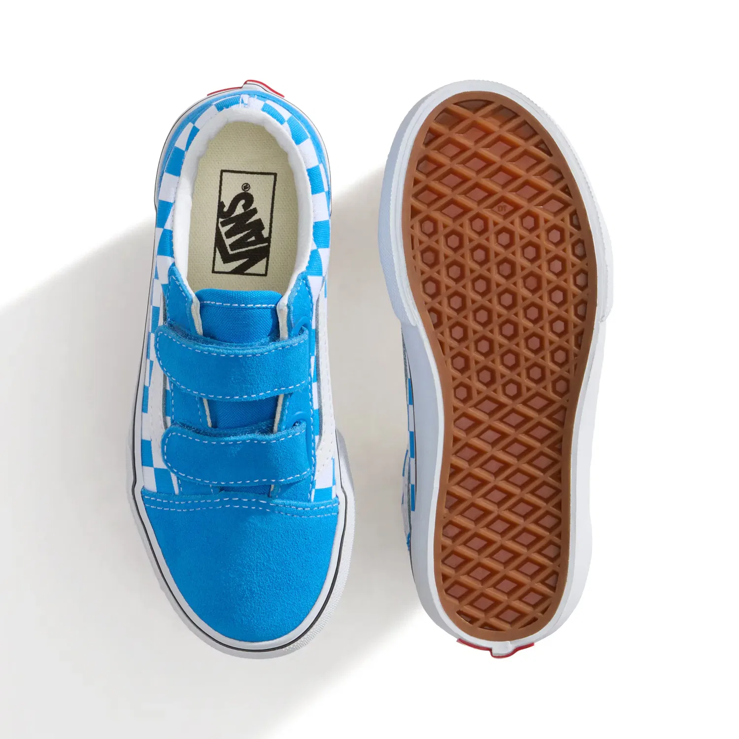 Детские кеды для мальчиков с принтом Vans Old Skool, Azul — фото 3