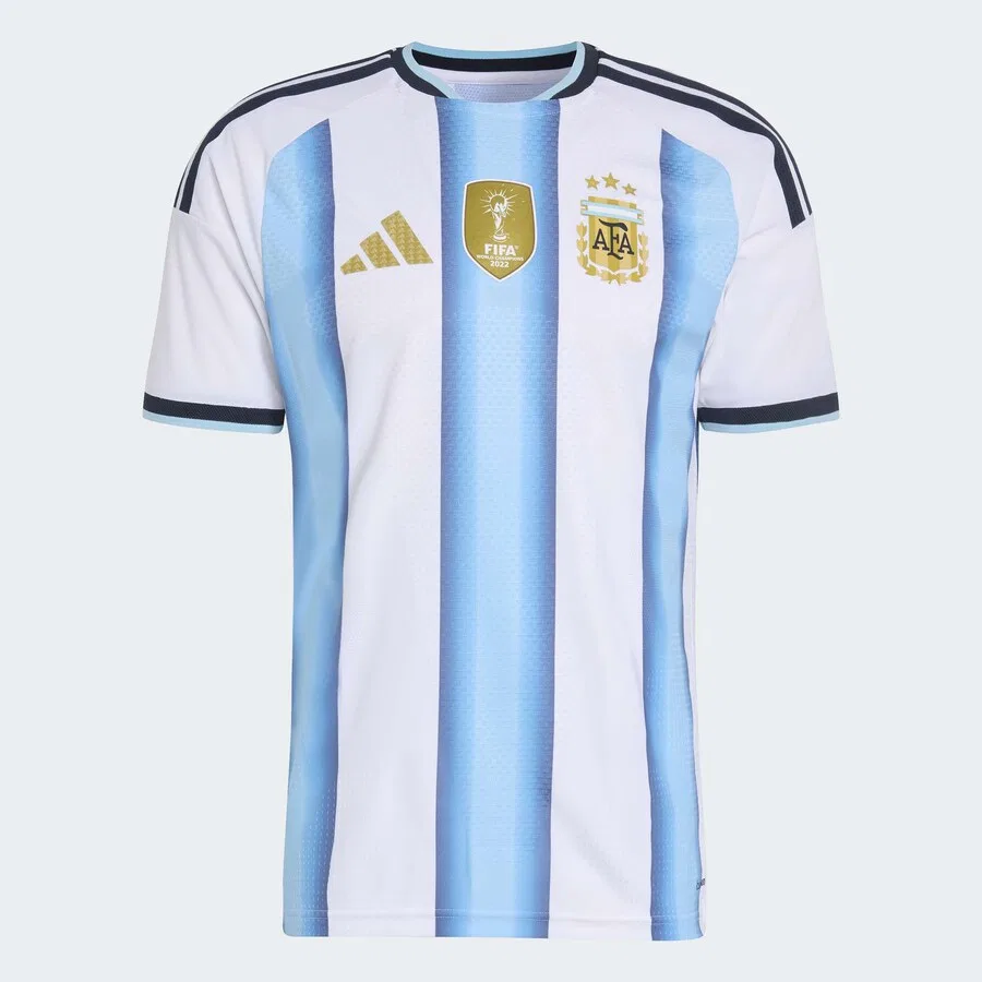 Футболка ADIDAS PERFORMANCE Performance Shirt 'Argentina 26 Home Authentic' белого цвета