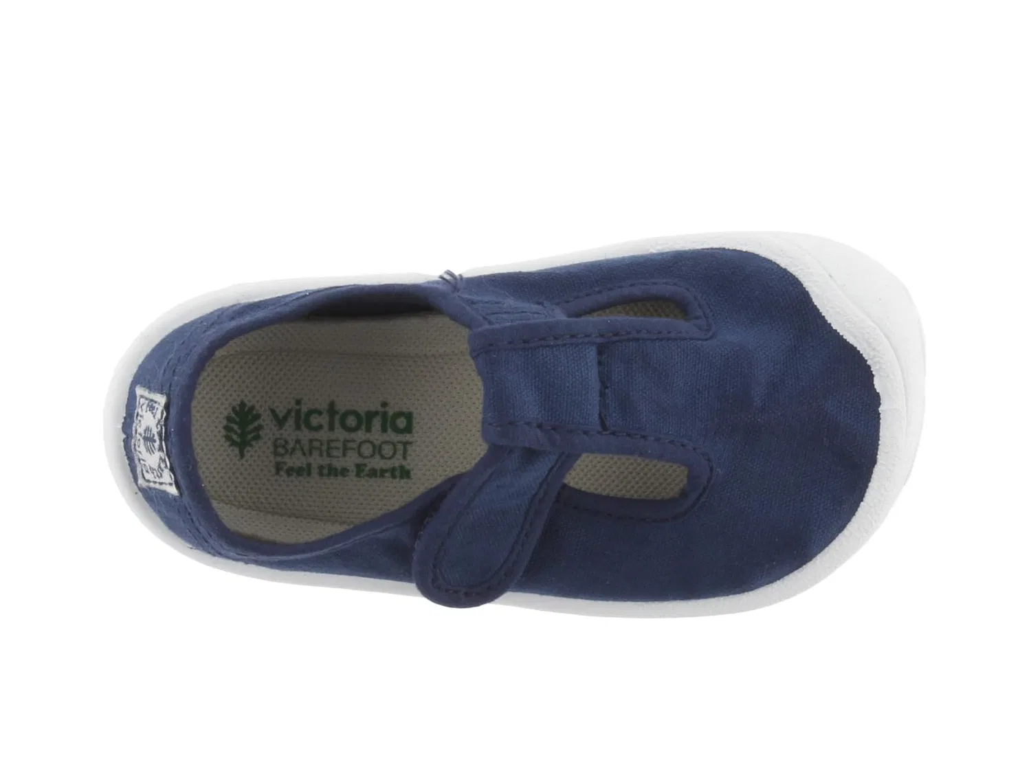 Детские сандалии для мальчиков из переработанного хлопка Victoria Barefoot Woods, Marine — фото 4