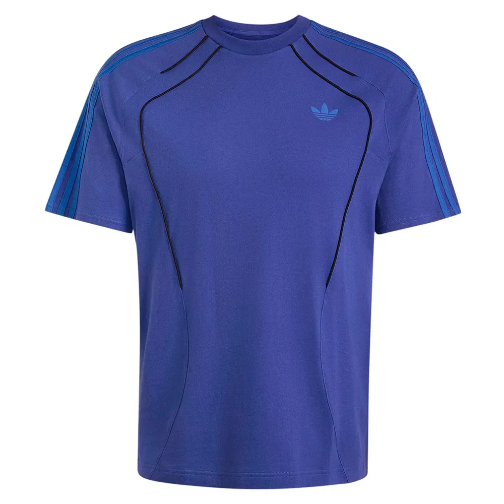 Мужская футболка с принтом Spacer Teamgeist 26 Cutline Adidas Originals, Blue — фото 3
