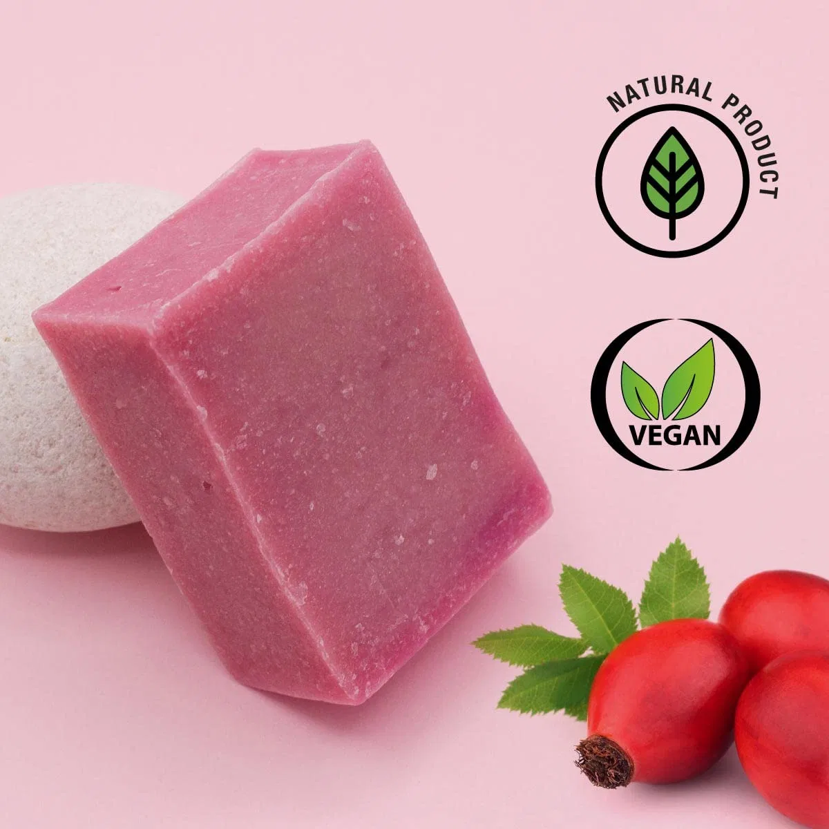 Мыло Rosehip Soap, SYS, 100 г, Colourful — фото 3