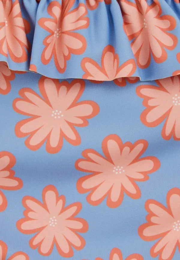 Купальник бикини с цветочным принтом Set We Fashion, Pastel Blue, голубой — фото 3