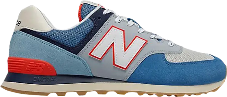 

Кроссовки New Balance 574 'Mako Blue Turtle Dove', синий