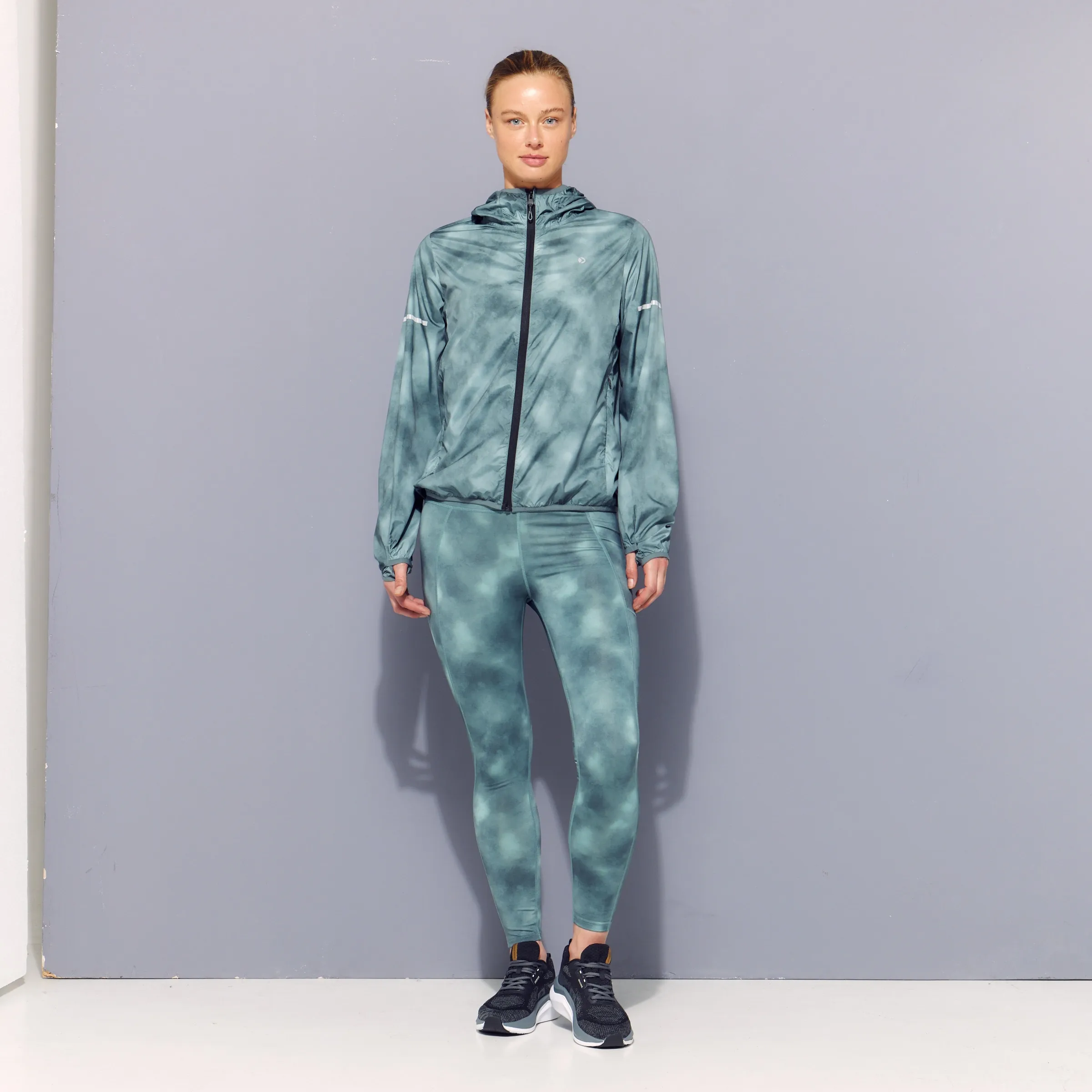 

Женская беговая ветровка Boomerang, зеленый