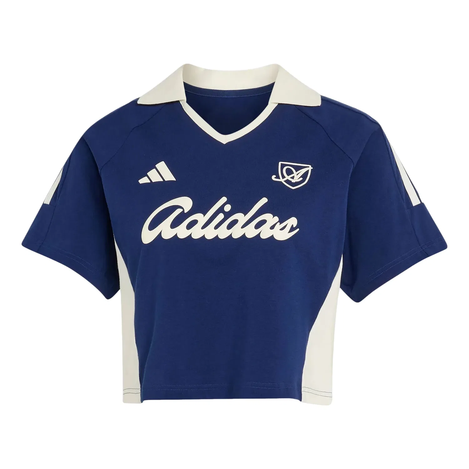 Женское поло Lux Tiro Regular Graphic Polo Shirt 'Dark Blue' adidas, Dark Blue