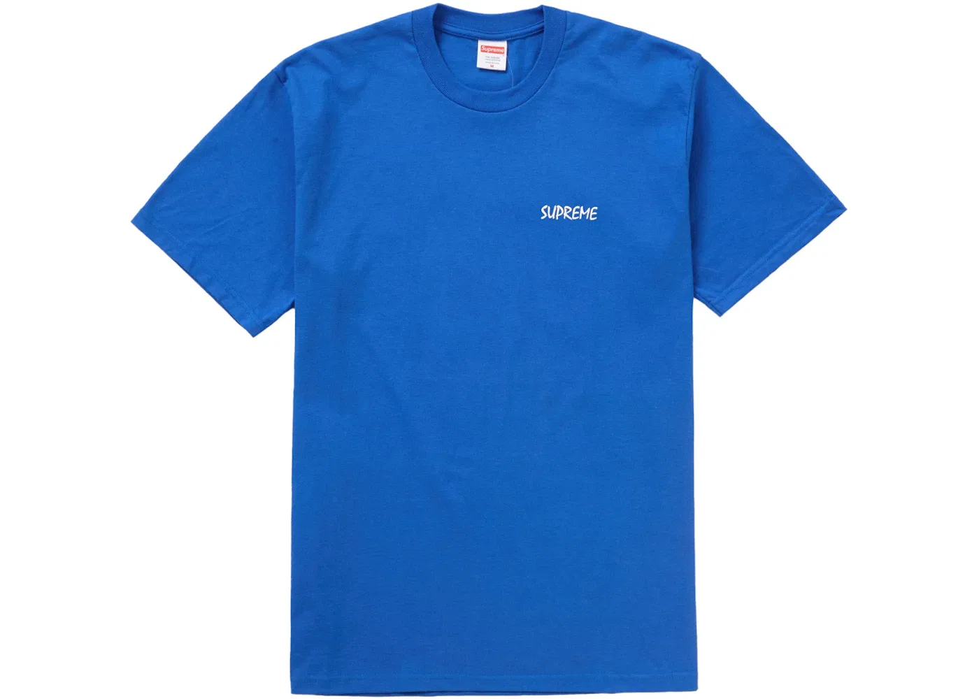 Мужская футболка с принтом Supreme Tee (SS24), Royal — фото 2