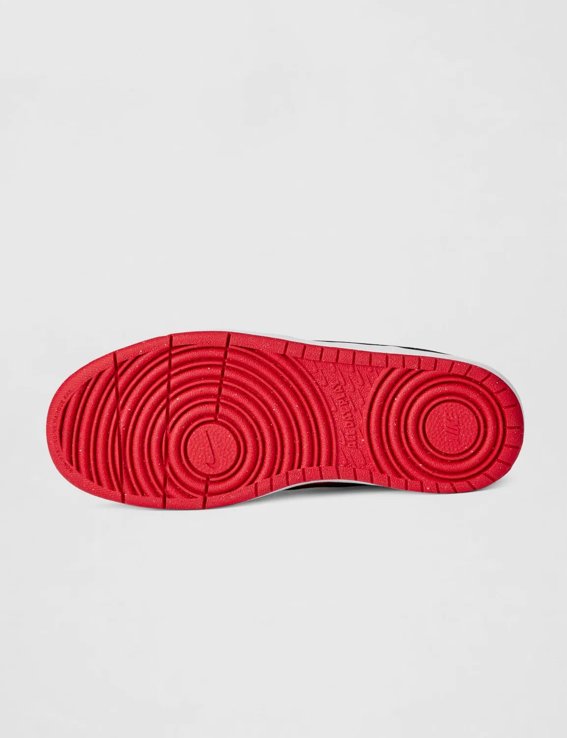 Детские кроссовки для мальчиков с повседневным стилем Court Borough Low Recraft NIKE, University Red Black White — фото 4