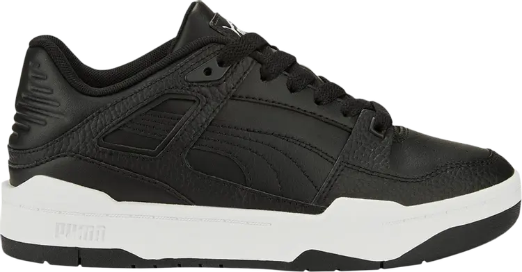 

Кроссовки Puma Slipstream Leather Jr Triple White, черный