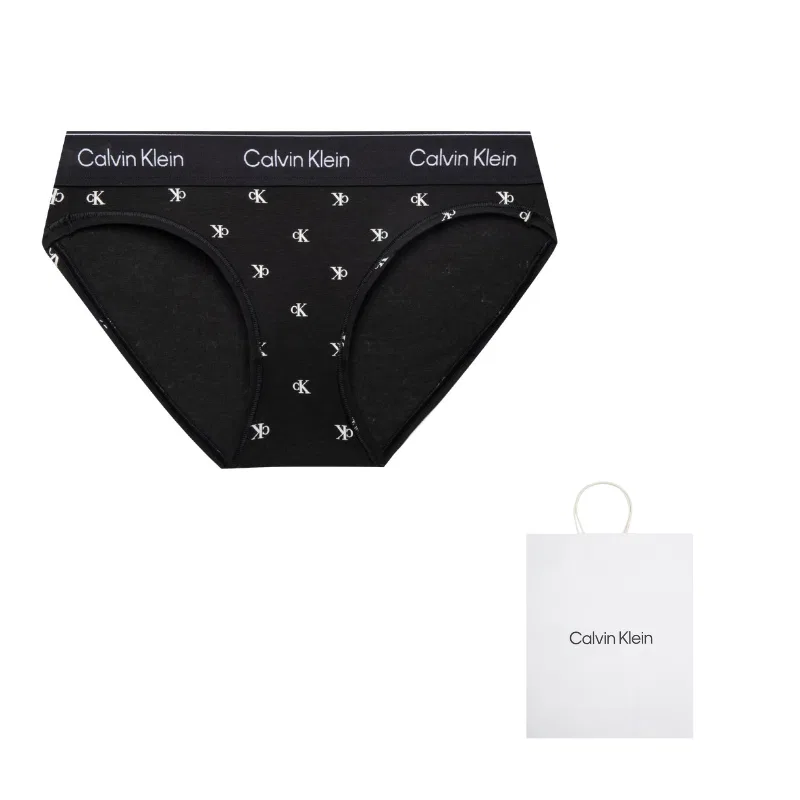 Женские трусы-слипы с поясом Modern Gravity Belt Calvin Klein, Black with Letters