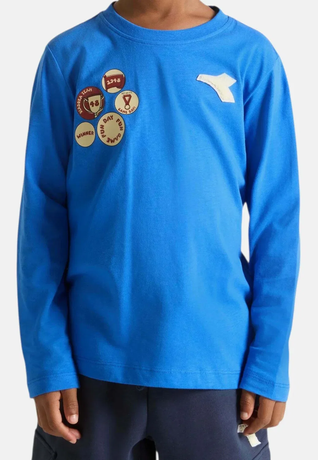 Футболка с длинными рукавами JB TS Logo Col 65045 Diadora, Blue