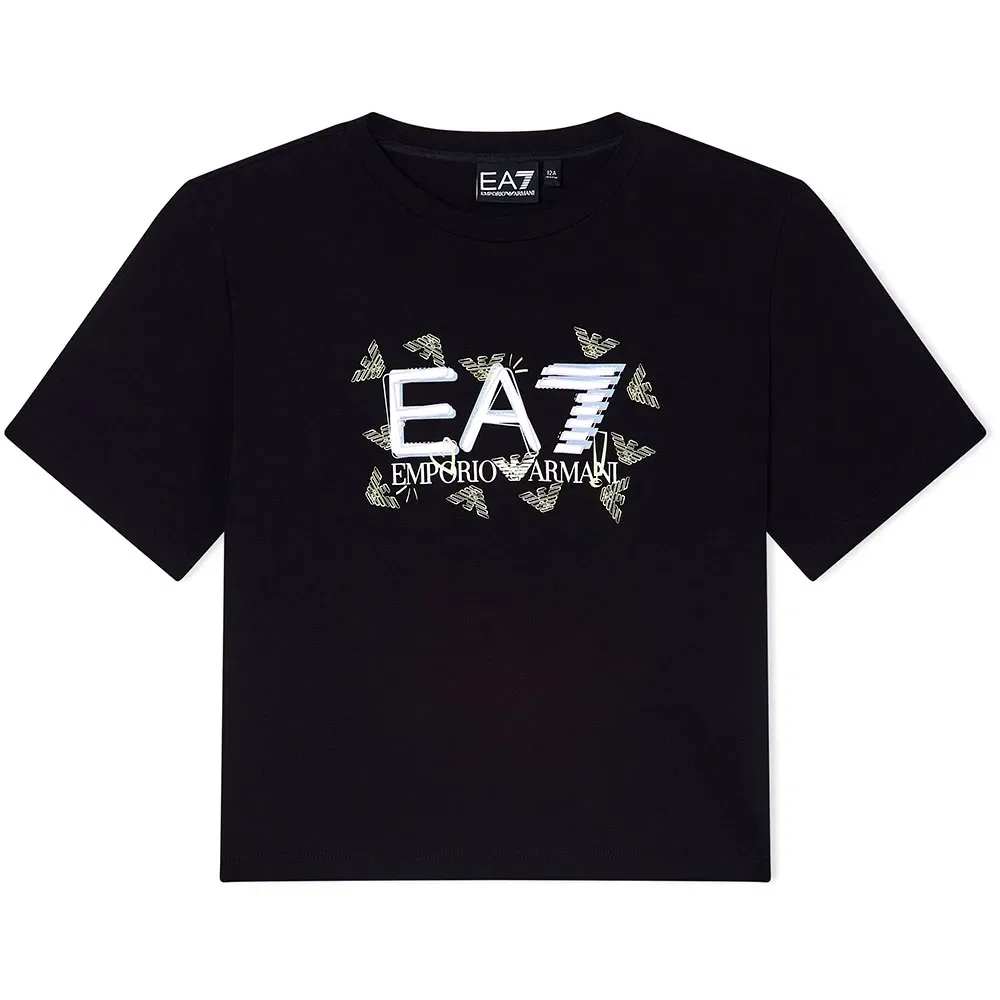 Футболка с коротким рукавом Ea7 Emporio Armani, черный
