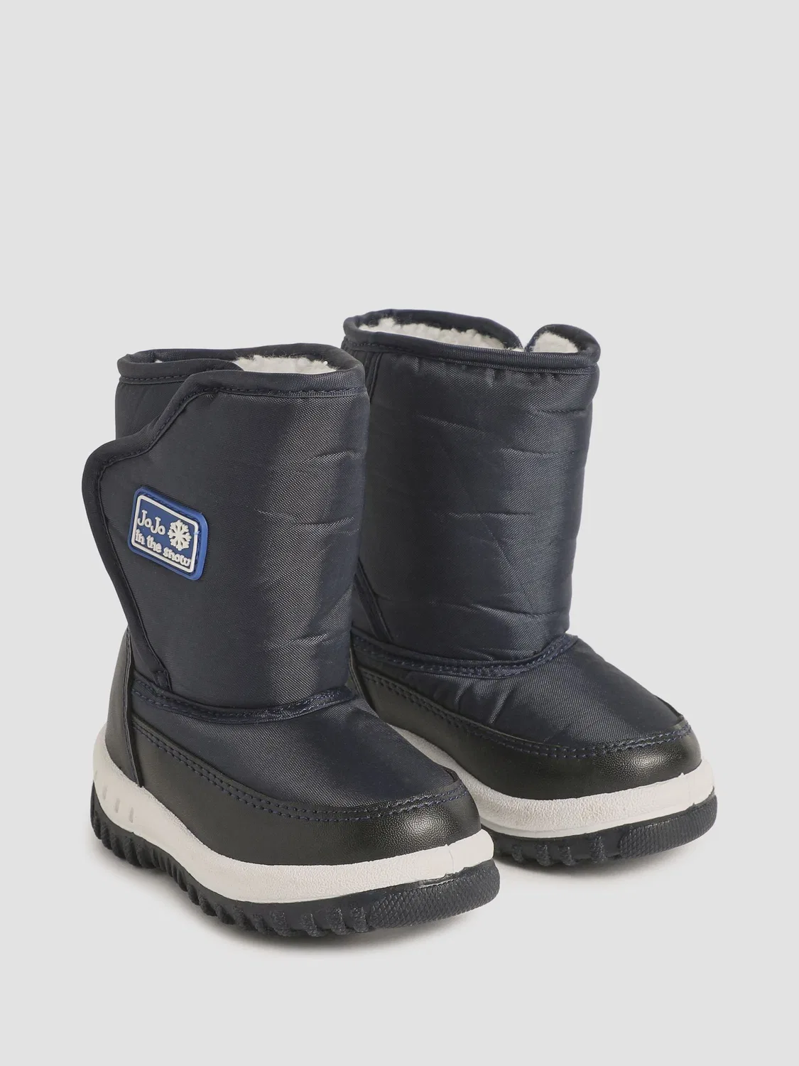 Сапоги зимние Cosy Snow Boots Jojo Maman Bébé, темно-синий