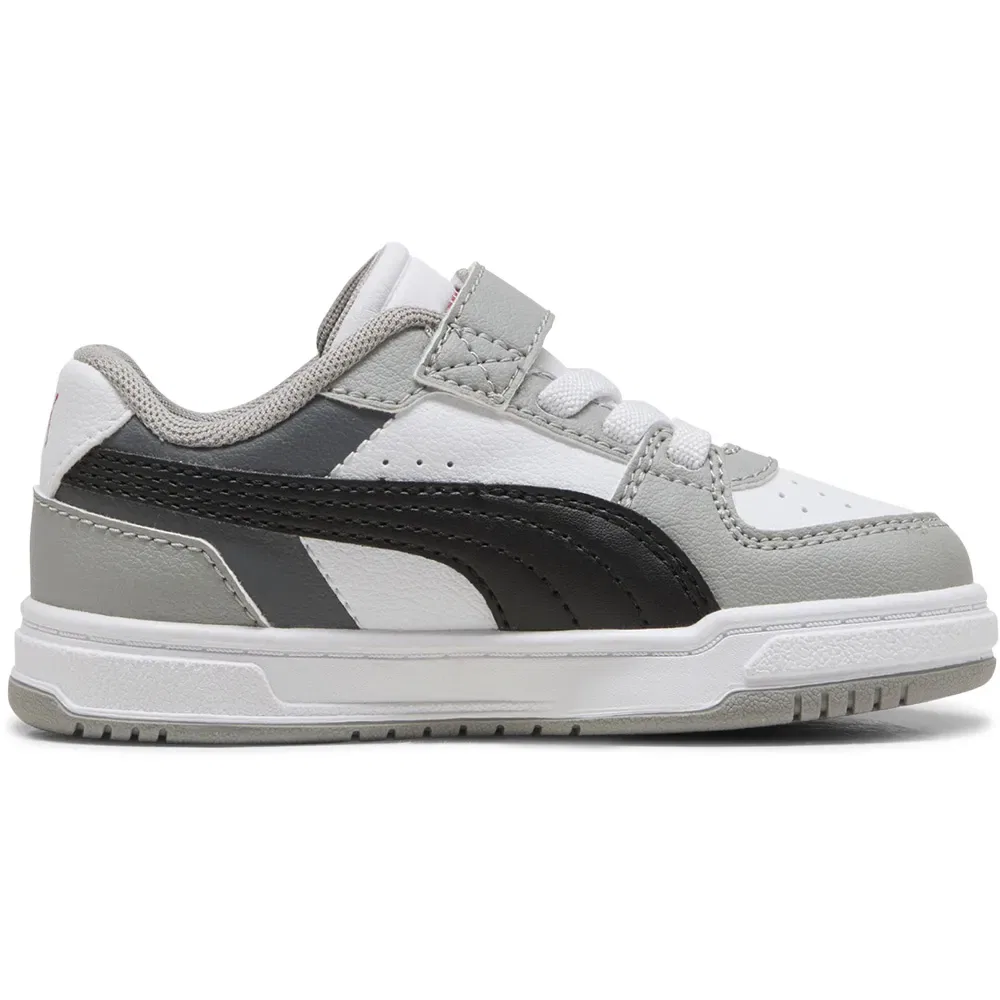Детские кроссовки для девочек с липучкой Caven III Block AC+ Puma, White