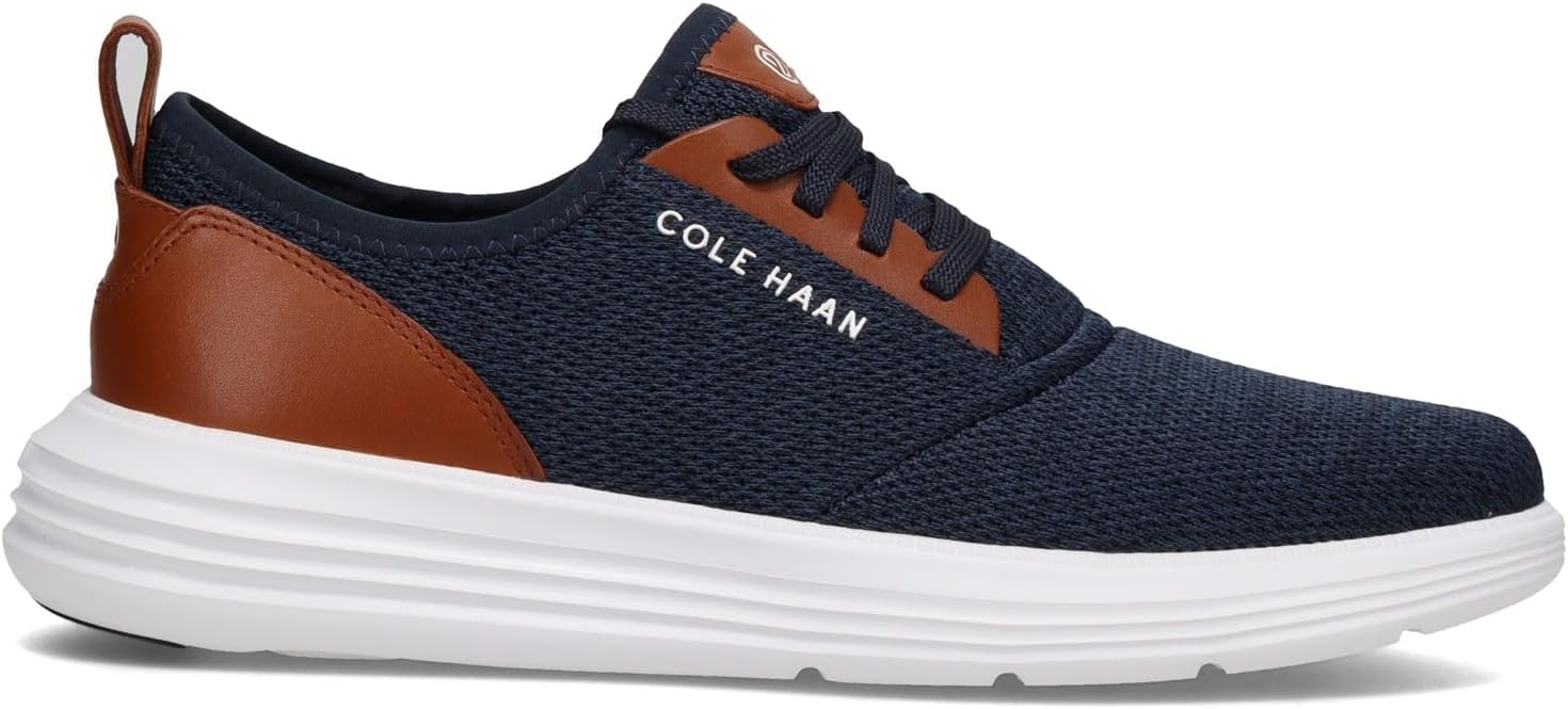 Мужские кроссовки Cole Haan Grandsport Journey Knit, Navy Ink/Woodbury — фото 4