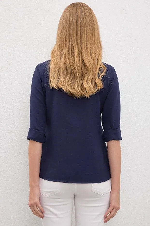 Женская рубашка с длинным рукавом Basics U.S. Polo Assn., Vr033 — фото 3