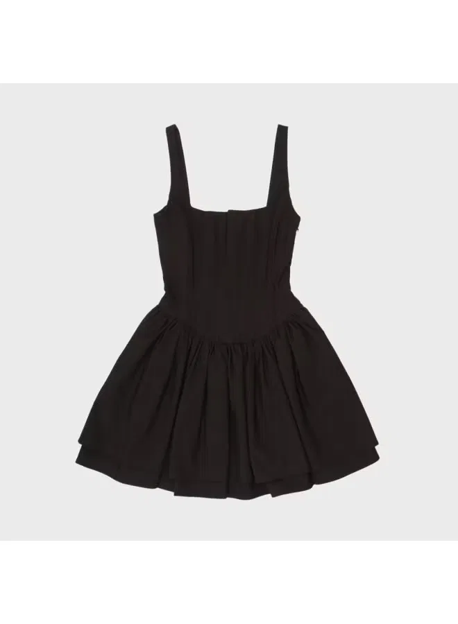 Платье-футболка без рукавов Hepburn-Style Zara, черный — фото 2