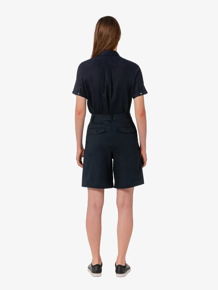 Шорты бермуды LACOSTE Navy — фото 2