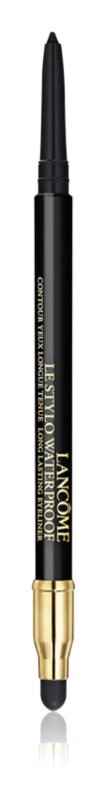 Водостойкий мелок с высокой пигментацией Lancôme Le Stylo Waterproof, оттенок 02 Noir Intense — фото 2