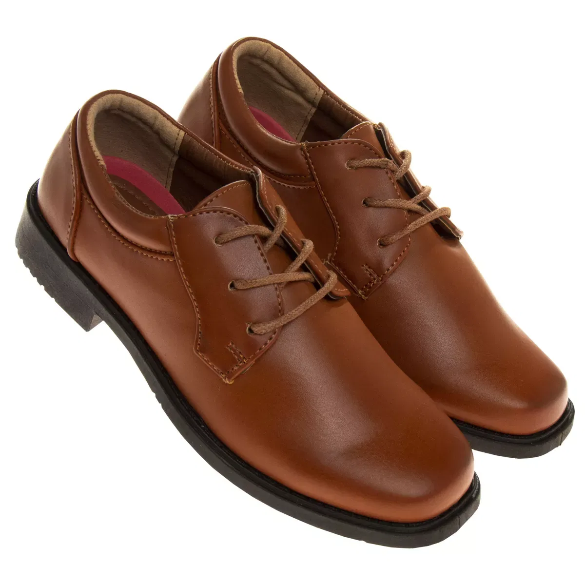 Детские оксфорды классические Josmo Shoes, Tan — фото 4
