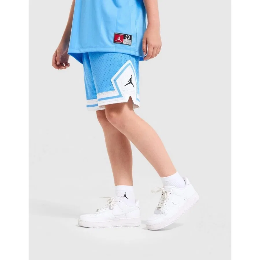 Детские шорты с принтом Jordan MJ DF Sport Diamond Nike, Синий/Темно-синий — фото 2