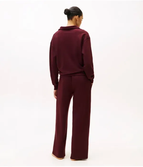 Толстовка loose fit Tommy Hilfiger, бордовый — фото 3