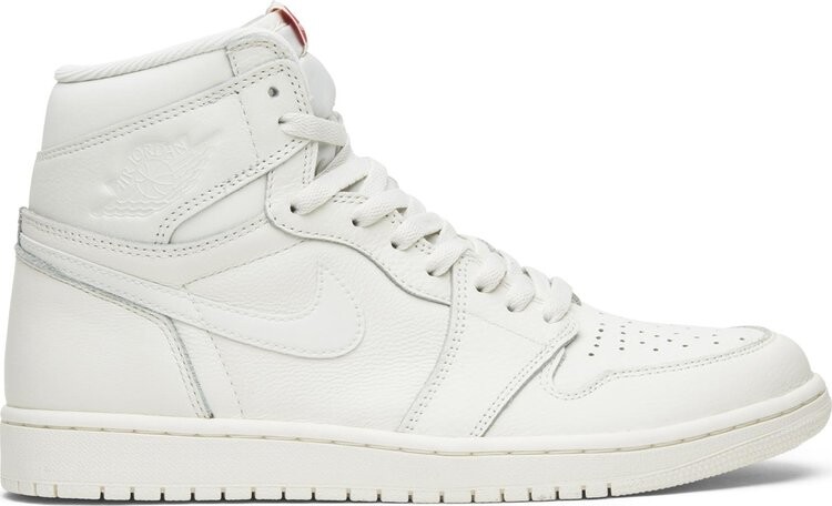 

Кроссовки Air Jordan 1 Retro High OG Sail, белый, Белый;серый, Кроссовки Air Jordan 1 Retro High OG Sail, белый