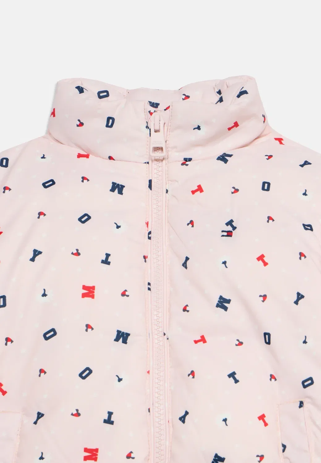 Складной пуховик унисекс - зимняя куртка Tommy Hilfiger, Whimsy Pink — фото 3