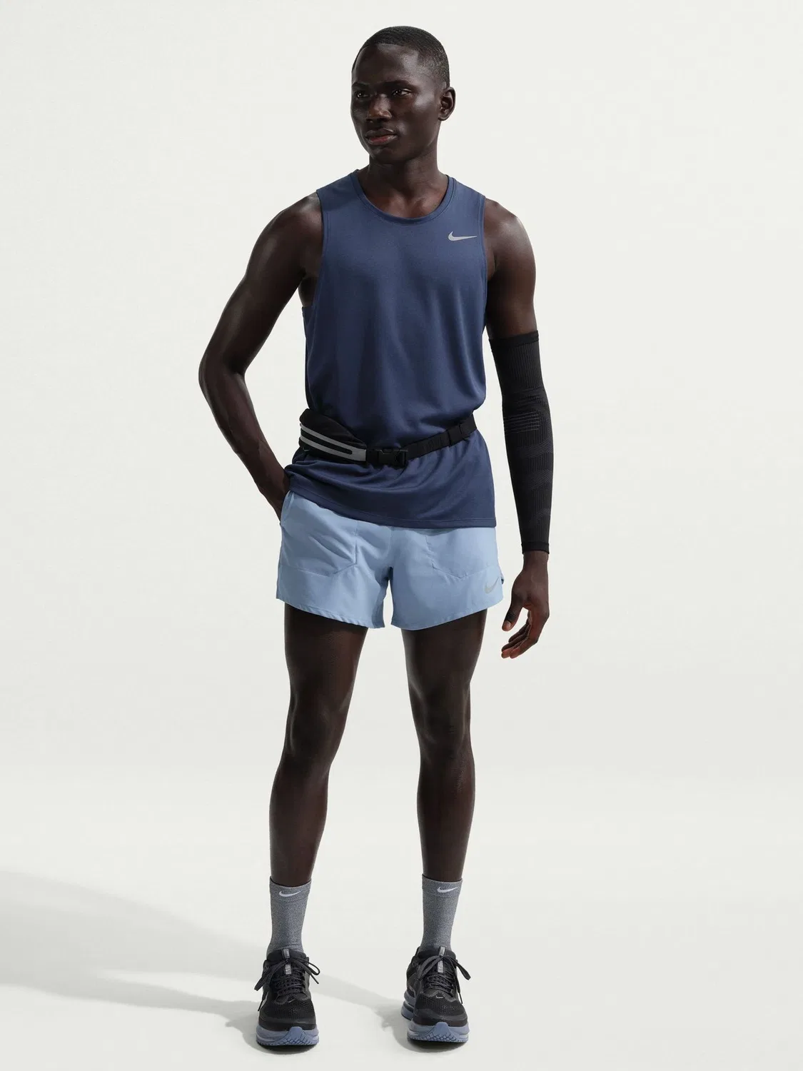 Шорты беговые Dri-FIT Stride Nike, Work Blue — фото 2