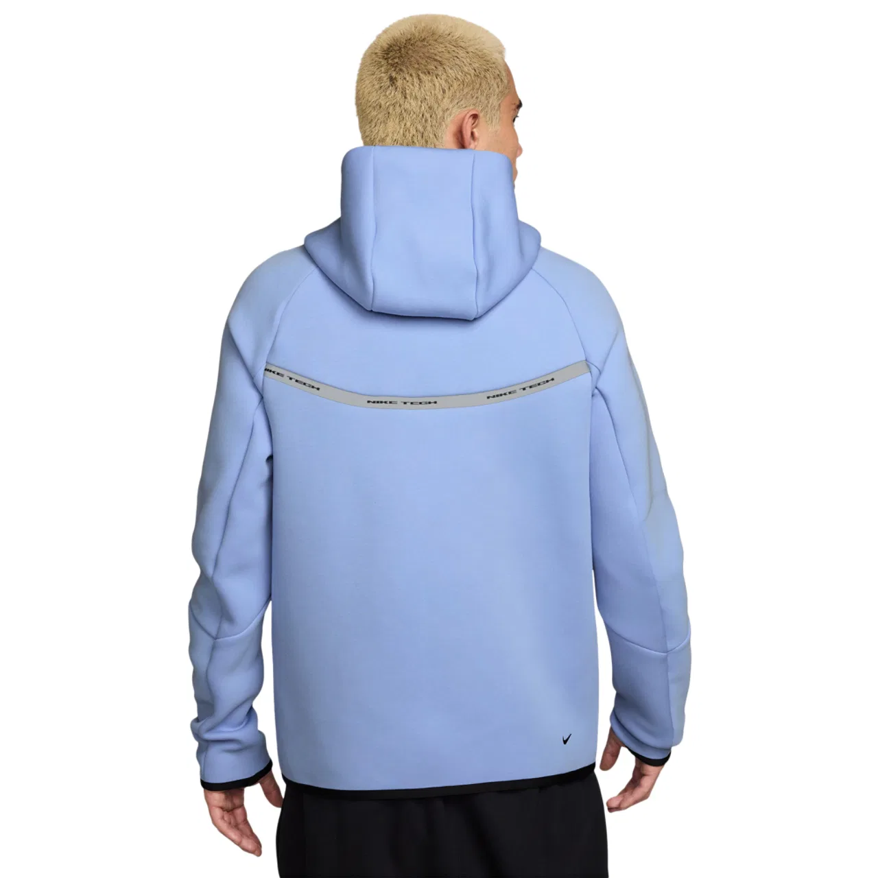 Мужская куртка Tech Fleece WR Full-Zip Nike, цвет Carolina/Black — фото 2