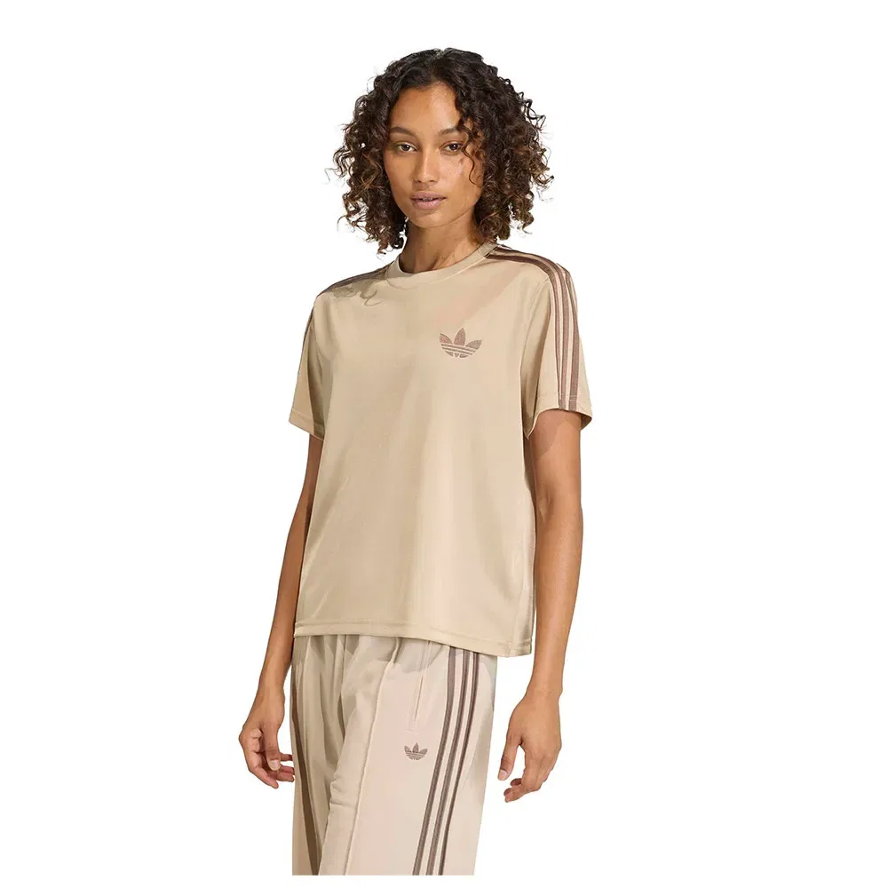 Футболка с коротким рукавом Firebird Adidas Originals, бежевый