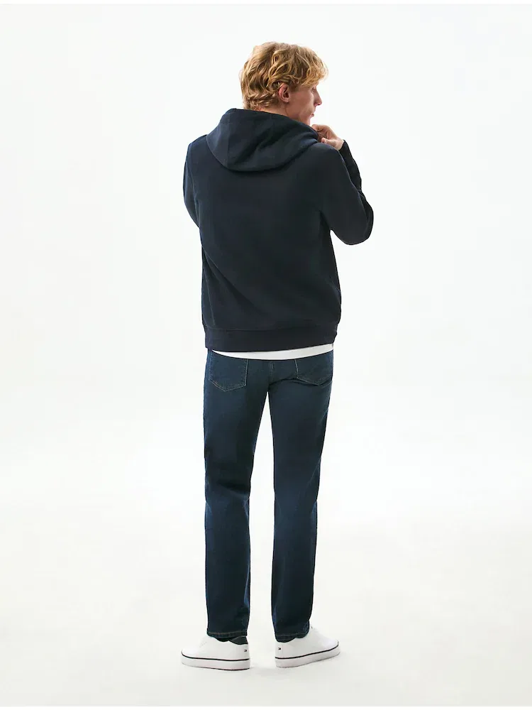 Футболка с длинным рукавом Icon Intecno Hoodie TOMMY HILFIGER, Navy — фото 3