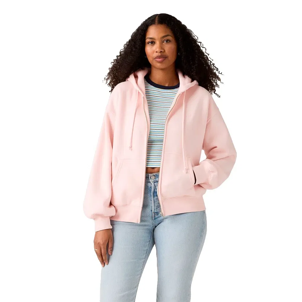 Женский свитшот с капюшоном Everyday Full Zip Levi's, Pink