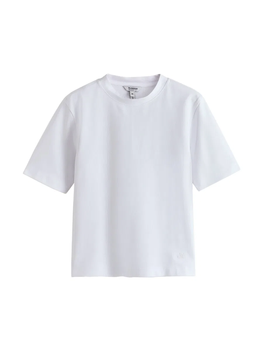 Футболка Next N. Premium белого цвета